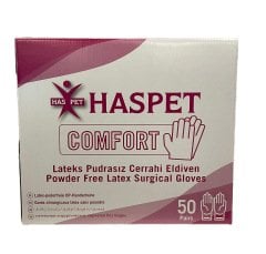 Has-Pet Comfort Lateks Pudrasız Steril Eldiven No:8.5 1 Çift