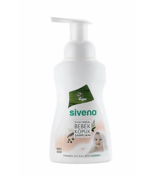 Siveno Baby Doğal Bebek Köpük Şampuan 250 ml