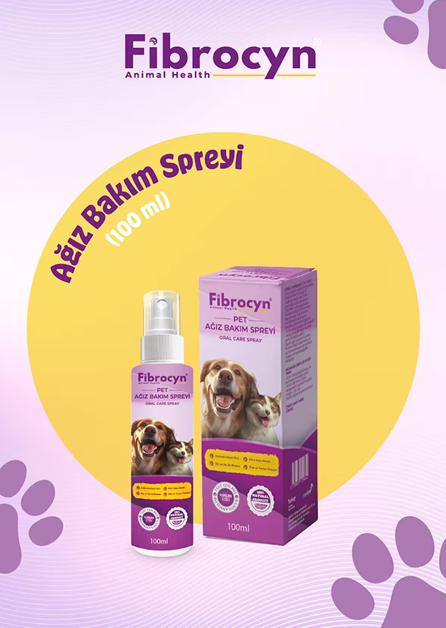 Fibrocyn Anımal Health Ağız Bakım Spreyi 100 ml