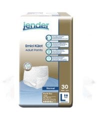 JENDER Emici Külot Hasta Bezi 30 Adet L Beden