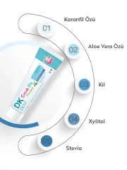 Dermokil Karanfil Özlü Fırçalı Çocuk Diş Macunu 50 ml