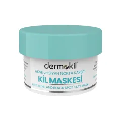 Dermokil Akne ve Siyah Nokta Karşıtı Kil Maskesi 50 ml