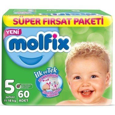 Molfix 5 numara Çocuk Bezi 60lı Paket