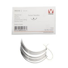 Kruuse Sütür İğnesi Regular 3/8 Keskin 65 mm (10 adet)