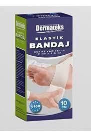 Dermateks Elastik Bandaj Ekru Gerildiğinde 10 cm X 3.5 M