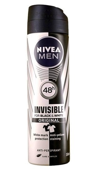 Nivea İnvisible Black&Whıte Power Sprey Deodorant 150Ml Erkek