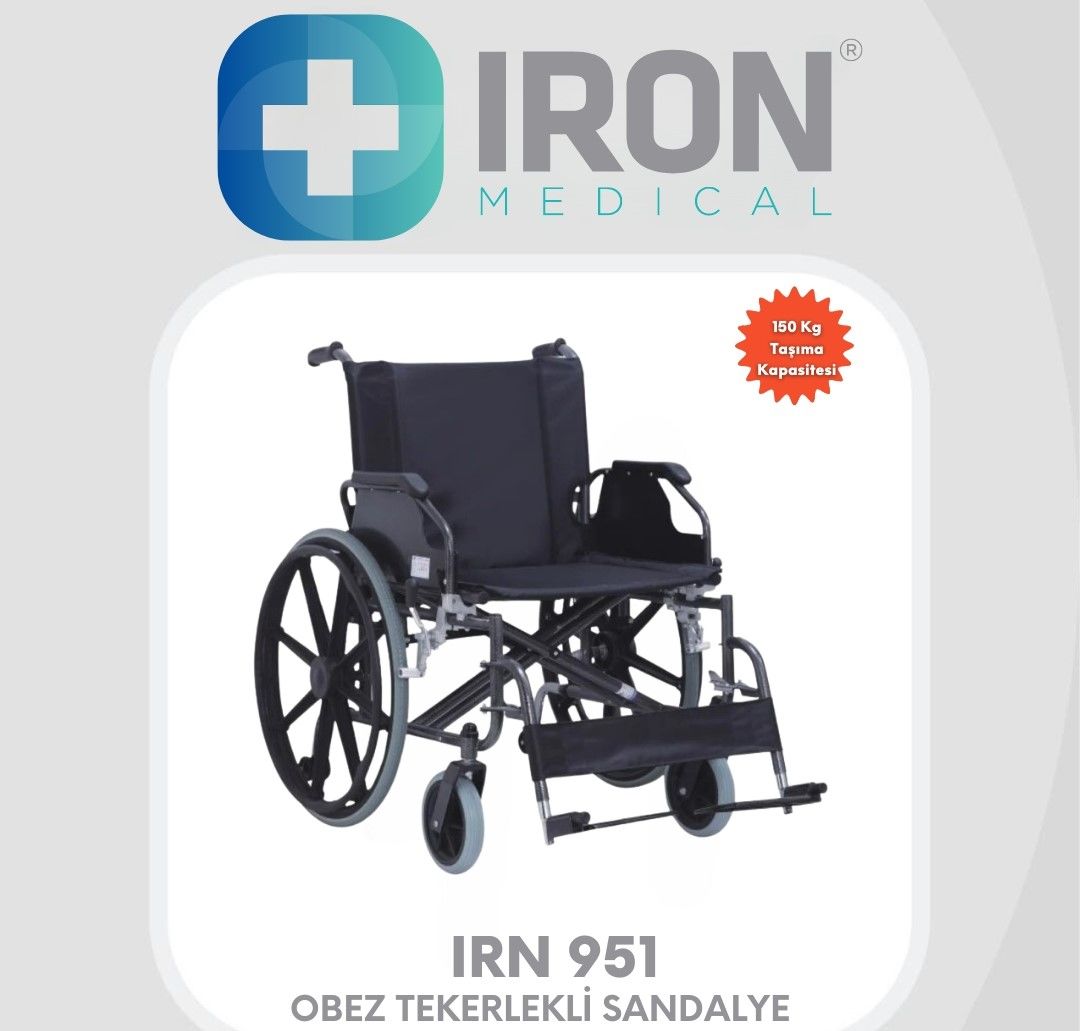 Iron Tekerlekli Sandalye Obez Model