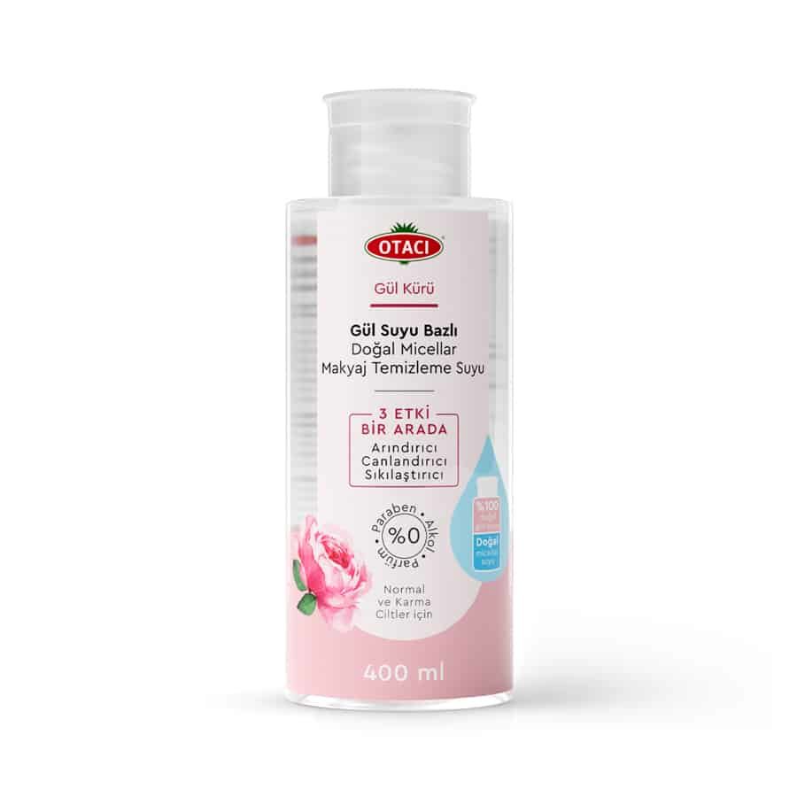 Otacı Gül Kürü Doğal Micellar Makyaj Temizleme Suyu 400 Ml