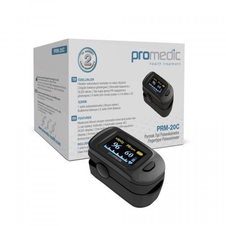 Promedic Parmak Tipi Pulse Oksimetre PRM-20C