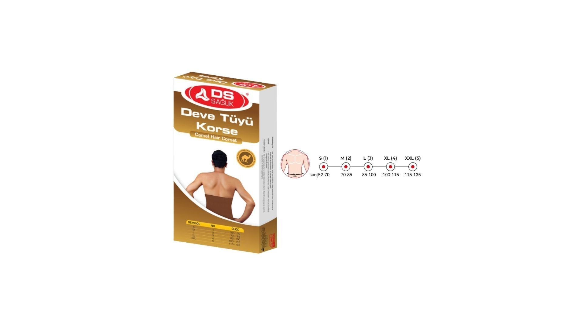 Deve Tüyü Bel Korsesi