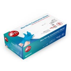 Om Mavi Nitril Eldiven Pudrasız Small 100’lü