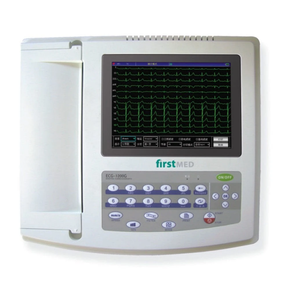 Firstmed 12 Kanallı Yorumlu Ekg Cihazı (Fiyat Bilgisi İçin Lütfen İletişime Geçiniz)