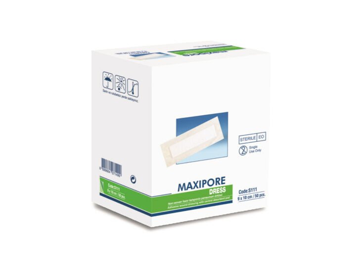 Maxipore Dress Hazır Tamponlu Pansuman Örtüsü 9cm X 15cm