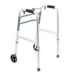 Comfort Plus Katlanabilir Tekerlekli Alüminyum Walker Yürüteç