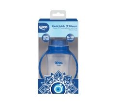 Wee Baby Klasik Kulplu PP Biberon 150 ml Nazar Boncuğu