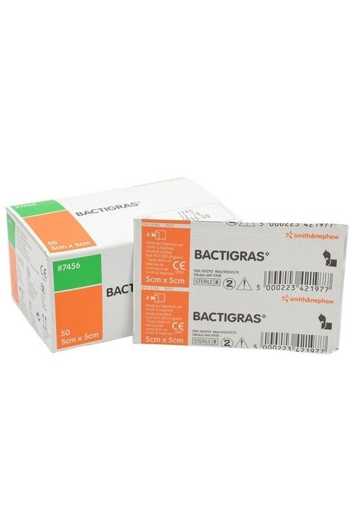 Bactigras 5x5 Tül Sargı 1 Adet