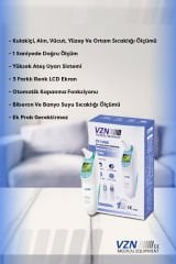 Vzn Temassız Kızılötesi Derece Ateş Ölçer EI04