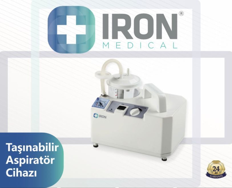 İron Taşınabilir Cerrahi Aspiratör 7E-A