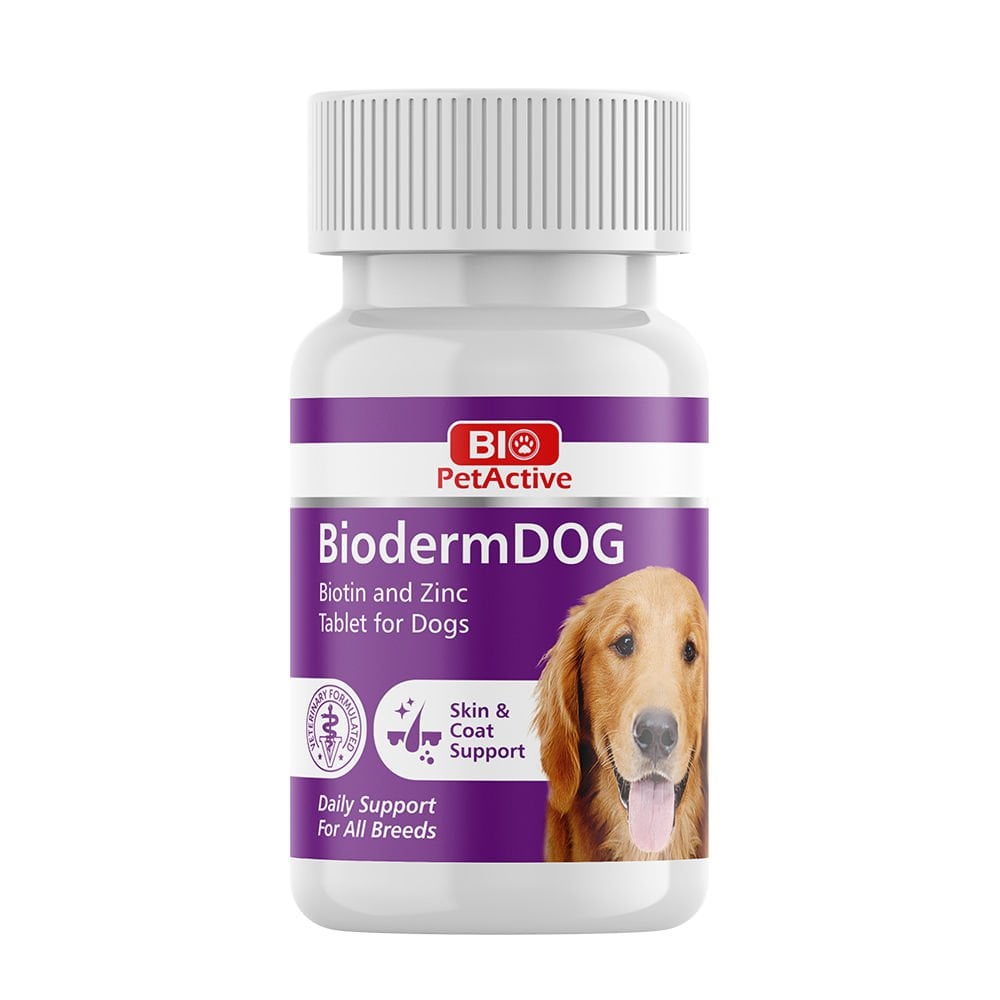 Bio PetActive Biodermdog 0,5 75 Tablet (Köpekler İçi̇n Çinko Ve Bi̇oti̇n Tablet) 37,5 Gr