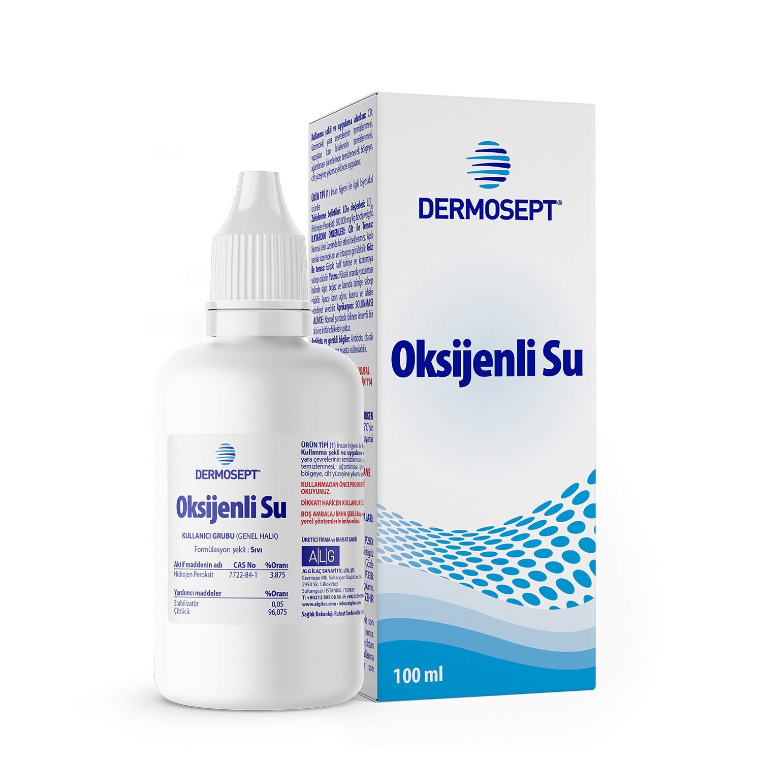 Dermosept Oksijenli Su 100 ml