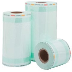 Buhar Sterilizasyon Rulosu 25cm x 200m 60G 2 İndikatörlü SR25200