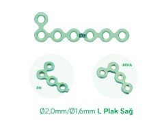 Medigross Ortopedik Veteriner Mini Plak Seti Ø2,0 / Ø1,6 mm