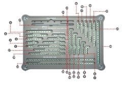 Medigross Ortopedik Veteriner Mini Plak Seti Ø2,0 / Ø1,6 mm