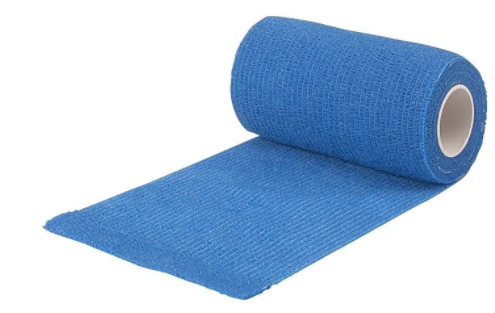 Kruuse Valueline Flexible Bandaj Mavi 10Cm X 4.5M