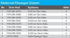 Eksternal Fiksasyon Sistemi (Fiyat Bilgisi İçin İletişime Geçiniz)