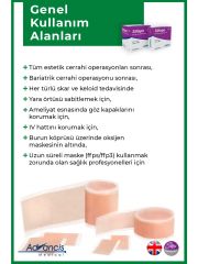 Siltape Soft Silikon Bant - Ameliyat Izi Giderici - Dikiş - Sezaryen - Yanık - Estetik 2cm X 3mt