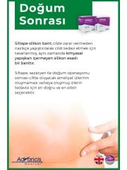 Siltape Soft Silikon Bant - Ameliyat Izi Giderici - Dikiş - Sezaryen - Yanık - Estetik 2cm X 3mt