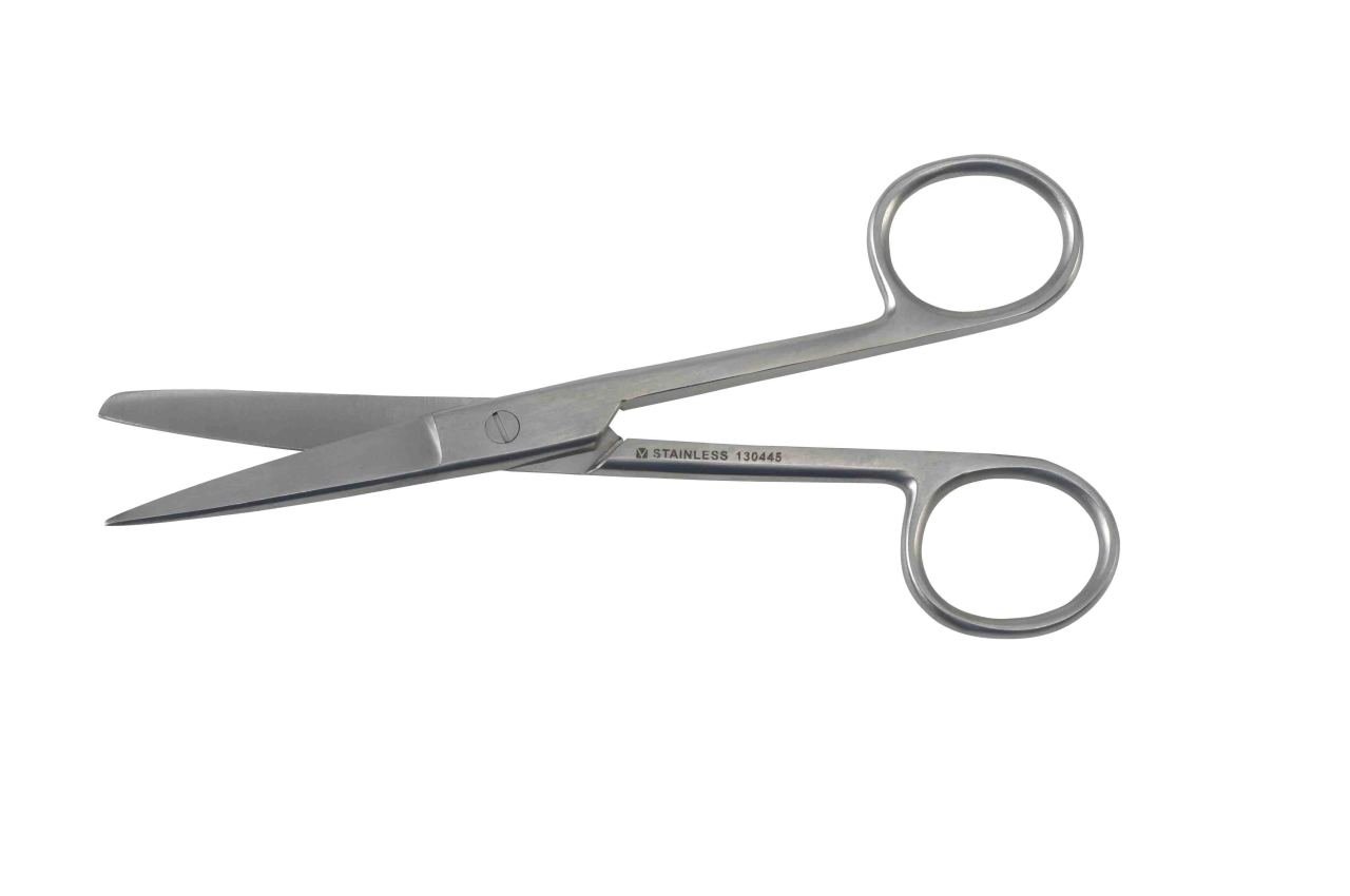 Kruuse Cerrahi Makas  14 cm - Künt / Sivri