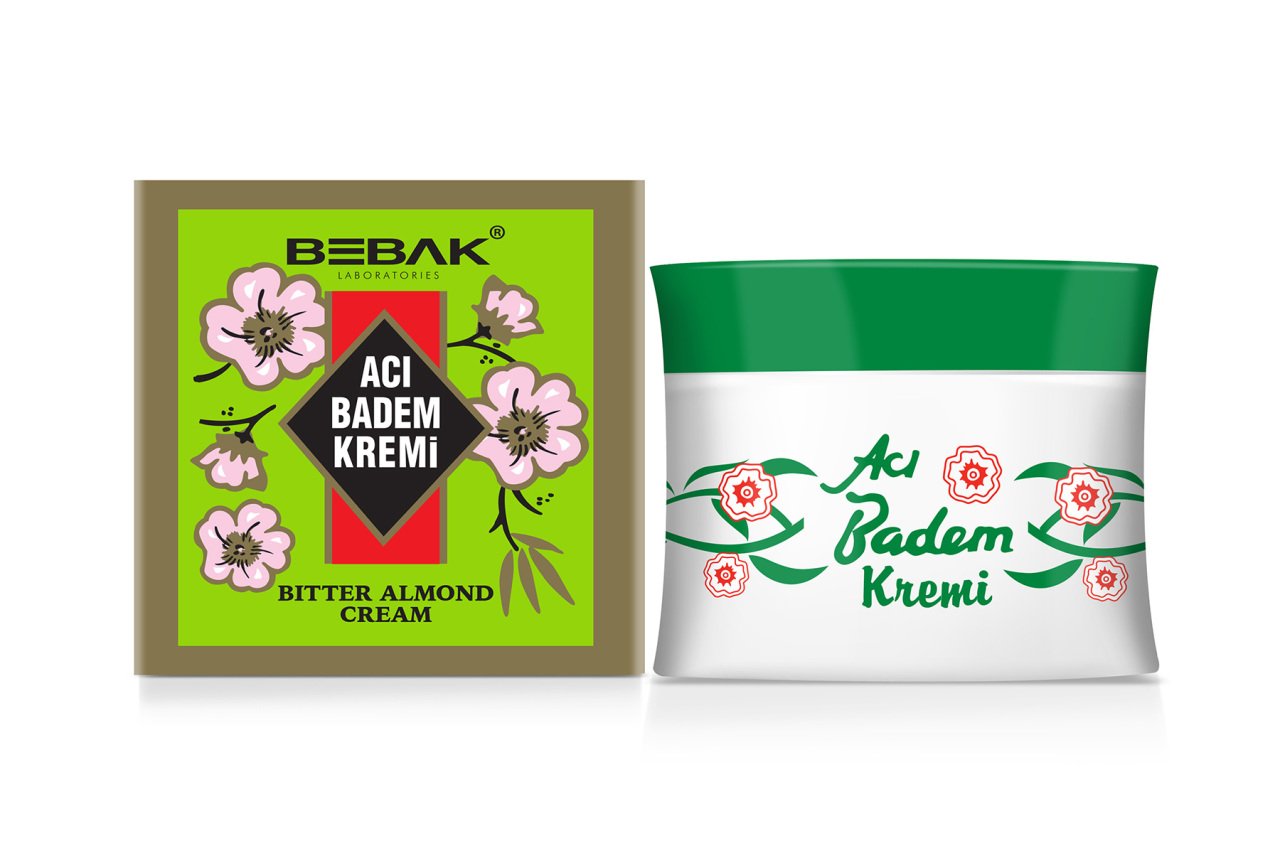 Bebak Acı Badem Kremi 70 ml Kavanoz