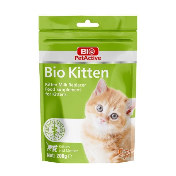 Biopetactive Bio Kitten Milk Powder (Kedi̇ler İçi̇n Süt Tozu) 200 Gr