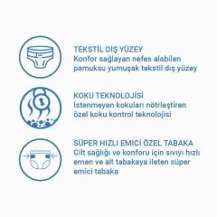 JENDER Emici Külot Hasta Bezi 30 lu