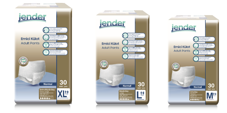 JENDER Emici Külot Hasta Bezi 30 lu