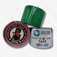 Iron Kinesiology Tape Platinum Kas Ağrı Bandı 5x5cm