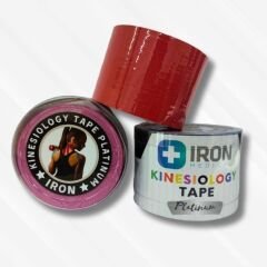 Iron Kinesiology Tape Platinum Kas Ağrı Bandı 5x5cm