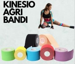 Iron Kinesiology Tape Platinum Kas Ağrı Bandı 5x5cm