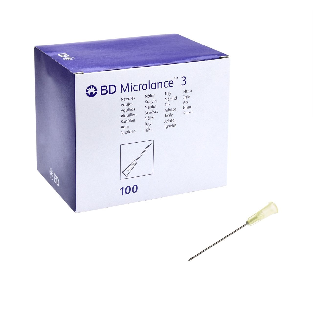 BD Microlance 3 Mezoterapi Enjektör İğne Ucu 30GX13MM  100 Lü Kutu