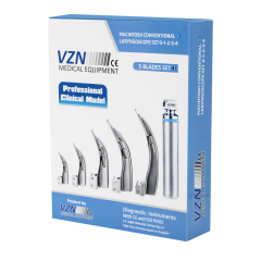 VZN Macintosh Laringoskop Set 0-1-2-3-4