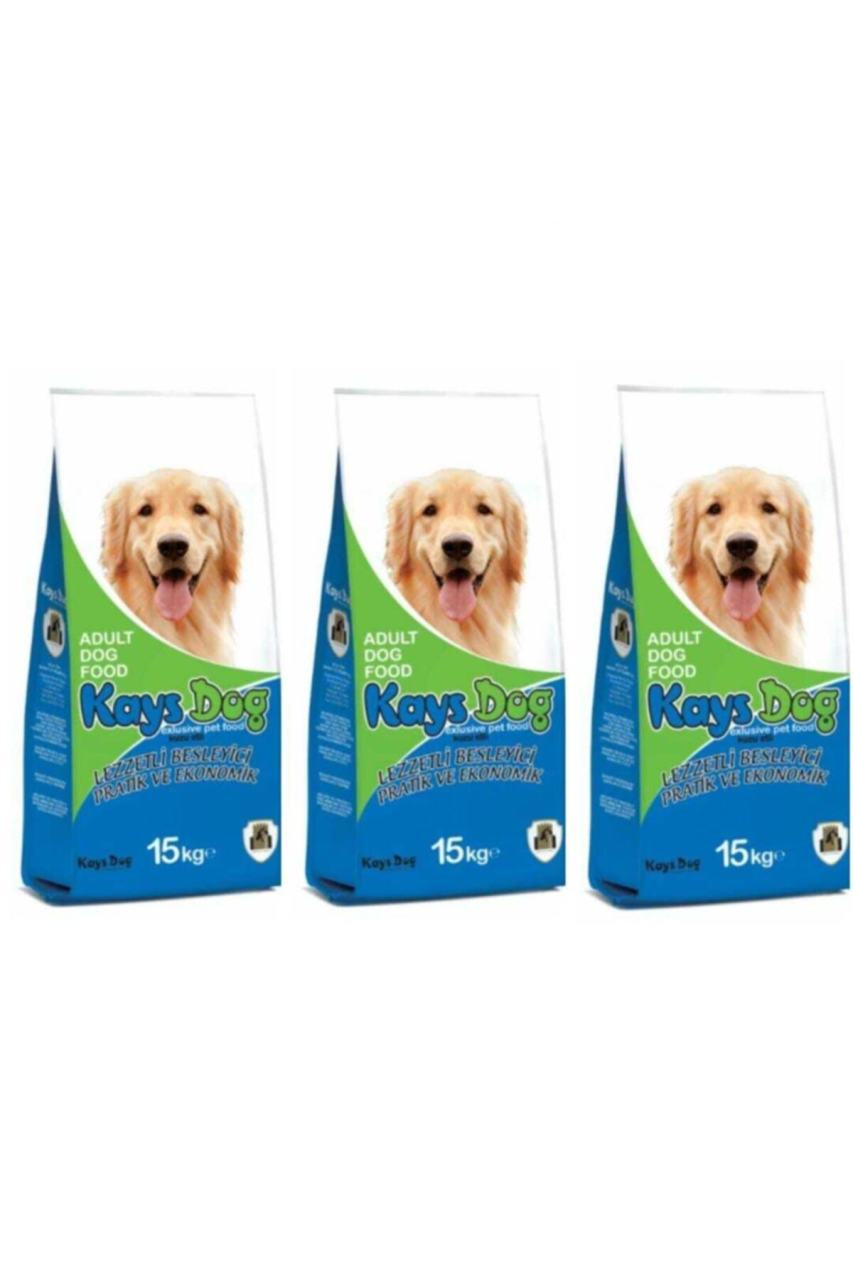 Kays Dog Kuzu Etli Ve Pirinçli Köpek Maması 15 Kg 3'lü