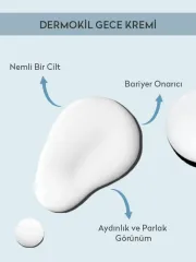 Dermokil Kırışıklık Karşıtı & Yenileyici Gece Kremi 50 ml