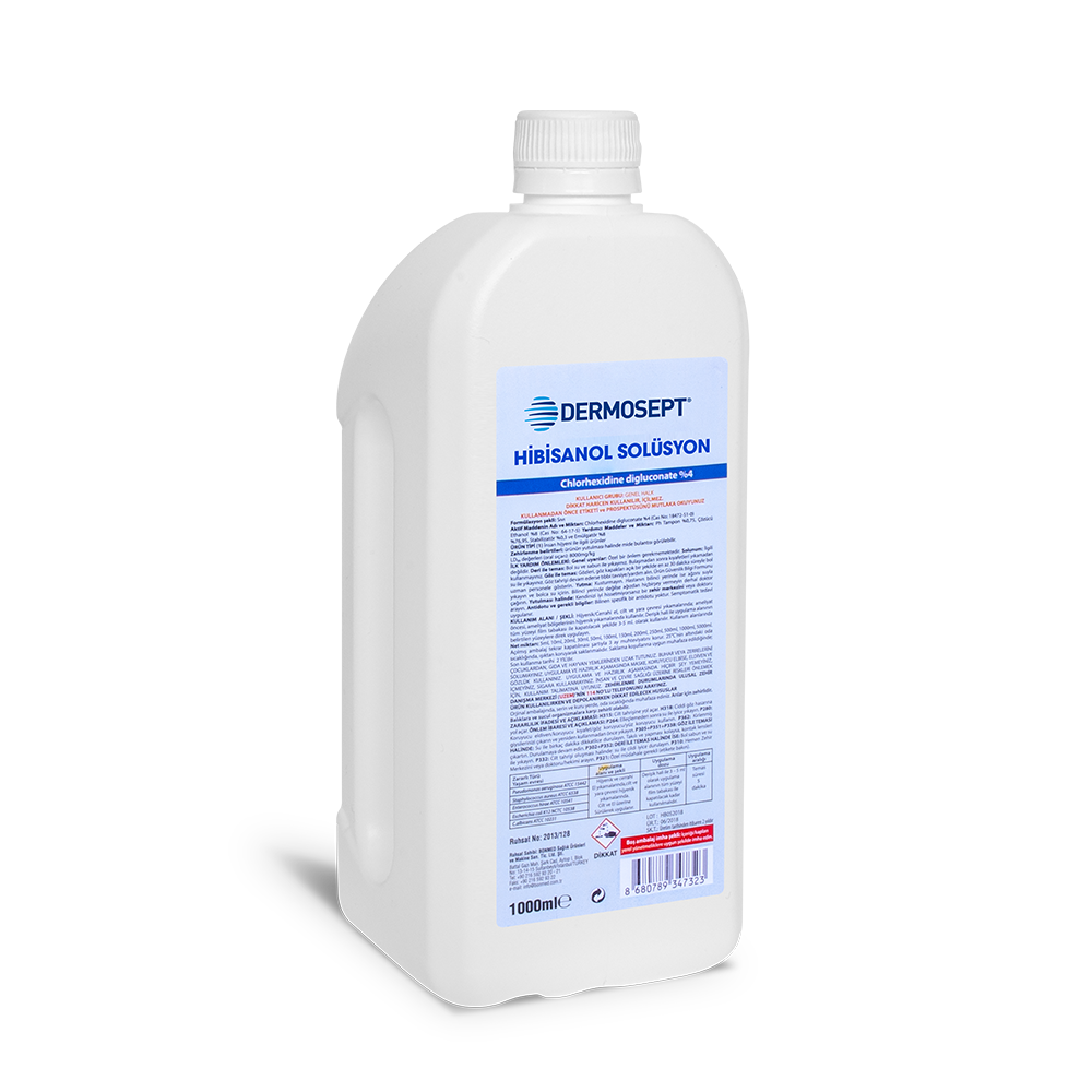 Dermosept Hibisanol (Chlorhexidine %4) 1 L