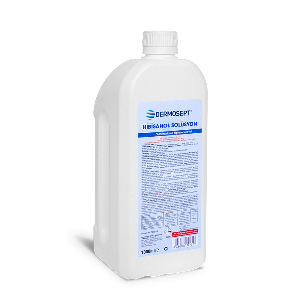 Dermosept Hibisanol (Chlorhexidine %4) 1 L