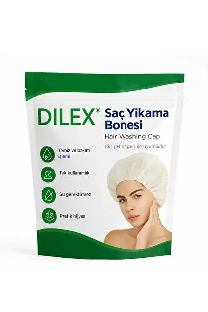 Dilex Hijyenik Saç Yıkama Bonesi
