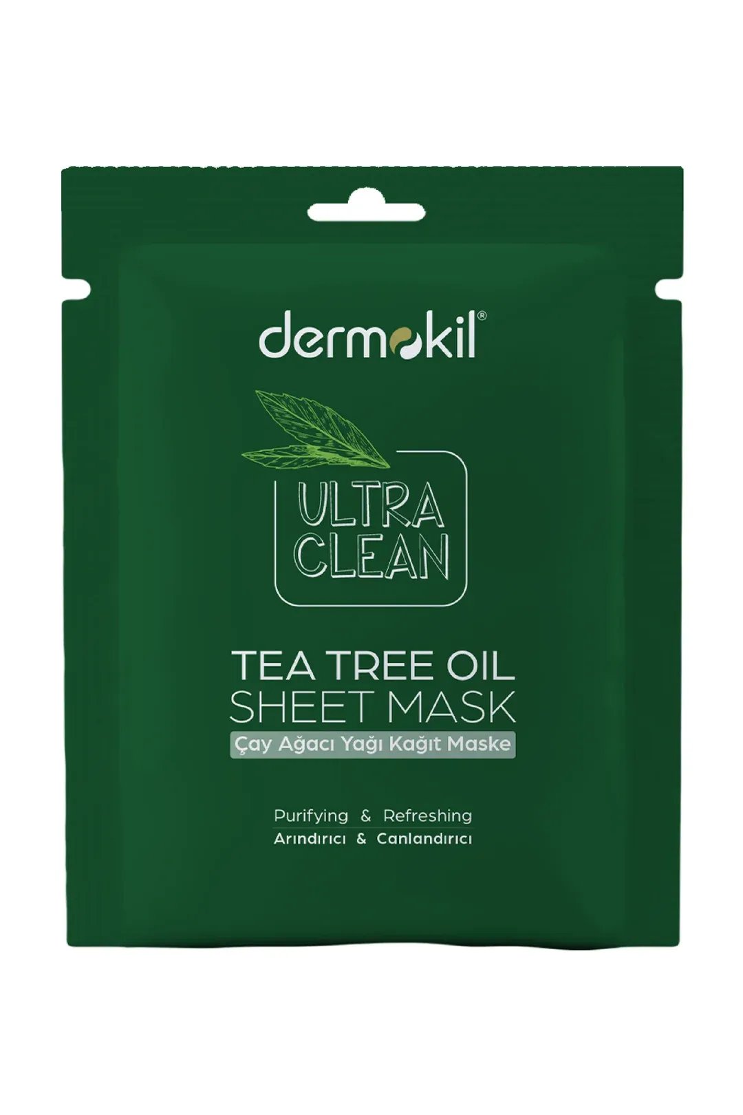 Dermokil Çay Ağacı Yağı Kağıt Maske 20 ml