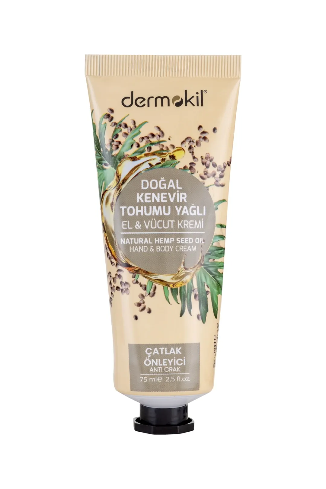 Dermokil Kenevir Tohumu Yağlı El ve Vücut Kremi 75 ml