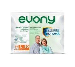 Evony Hasta Altı Bezi Bel Bantlı 30'lu Large