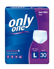 Only One Emici Külot Yetişkin Hasta Bezi 30 lu Large